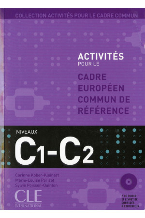 Activites CECR C1/C2 Livre + CD* - Visų įgūdžių lavinimas | Litterula