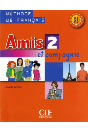 Amis et Compagnie 2 Livre (vadovėlis) - Amis et Compagnie | Litterula