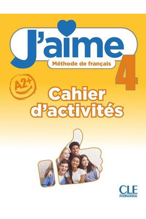 J aime 4 Cahier (pratybos) - J aime | Litterula