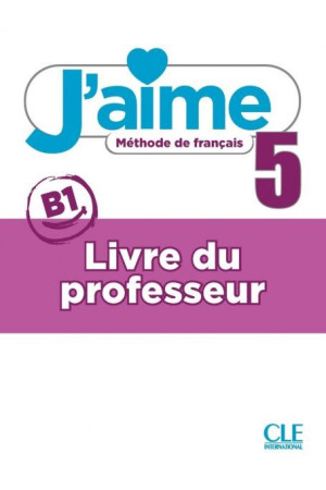 J'aime 5 Livre du Professeur