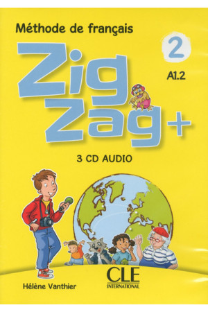 Niveau Zig Zag+ 2 CDs Audio - Niveau Zig Zag+ | Litterula