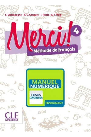 Merci! 4 A2+ Version Numerique Enseignant - Merci! | Litterula