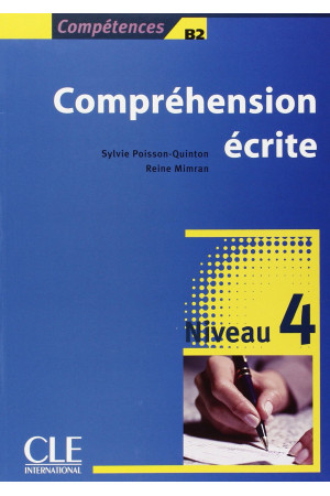 Comprehension Ecrite 4 Livre - Rašymas | Litterula