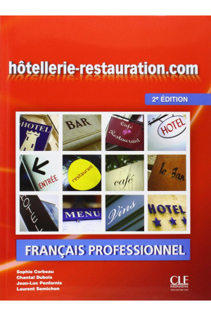 Hotellerie-Restauration.com 2Ed. Livre + DVD - Įvairių profesijų | Litterula