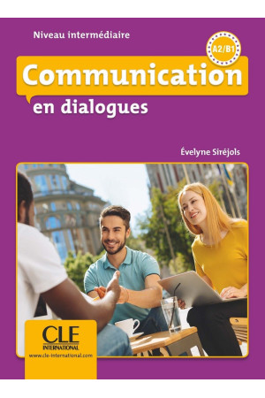 En Dialogues Communication Niveau Int. Livre + CD - Klausymas/kalbėjimas | Litterula