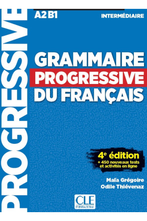 Grammaire Progr. du Francais Int. 4Ed. Livre + CD & Appli-Web - Gramatikos | Litterula