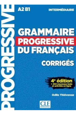 Grammaire Progr. du Francais Int. 4Ed. Corriges - Gramatikos | Litterula