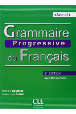 Grammaire Progr. du Francais Avance 2Ed. Livre + CD* - Gramatikos | Litterula