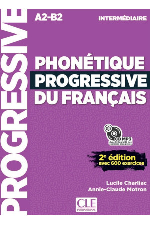 Phonetique Progr. du Francais 2Ed. Int. Livre + CD - Klausymas/kalbėjimas | Litterula