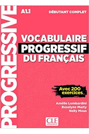 Vocabulaire Progr. du Francais Compl. Debut. 3Ed. Livre + CD & Appli-Web - Žodyno lavinimas | Litterula