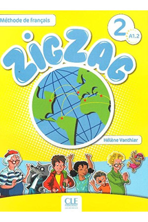 Zig Zag 2 Livre + CD (vadovėlis)* - Zig Zag | Litterula