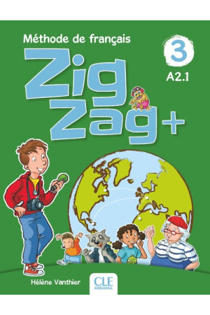 Niveau Zig Zag+ 3 Livre + CD (vadovėlis) - Niveau Zig Zag+ | Litterula