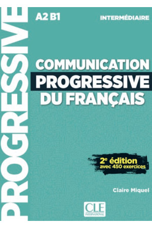 Communication Progr. du Francais Int. 2Ed. Livre + CD - Klausymas/kalbėjimas | Litterula