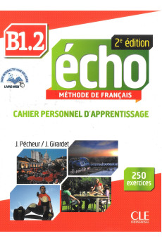 Echo 2Ed. B1.2 Cahier Personnel + CD (pratybos)