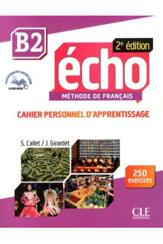 Echo 2Ed. B2 Cahier Personnel + CD (pratybos)