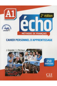 Echo 2Ed. A1 Cahier Personnel + CD (pratybos)