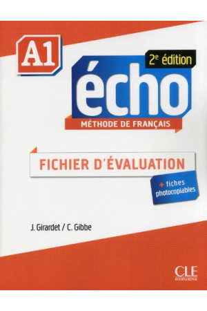 Echo 2Ed. A1 Fichier Evaluation - Echo 2Ed. | Litterula