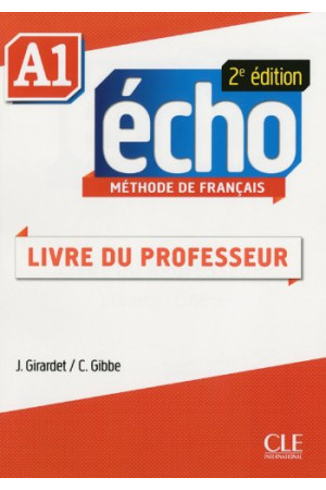 Echo 2Ed. A1 Livre du Professeur - Echo 2Ed. | Litterula