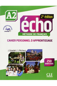 Echo 2Ed. A2 Cahier Personnel + CD (pratybos)