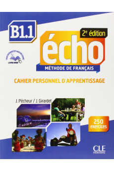 Echo 2Ed. B1.1 Cahier Personnel + CD (pratybos)