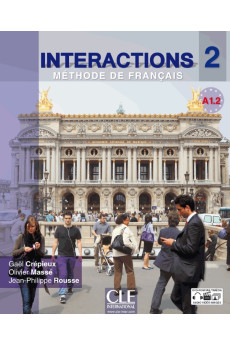 Interactions 2 Livre + DVD (vadovėlis)*