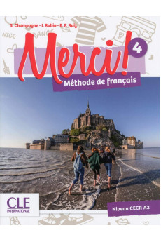 Merci! 4 A2+ Livre de l'Eleve (vadovėlis)