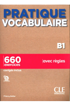 Pratique Vocabulaire Niveau B1 Livre + Corriges & Audio Online
