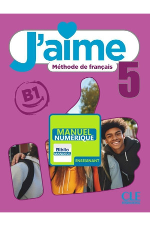 J'aime 5 Version Numerique Enseignant