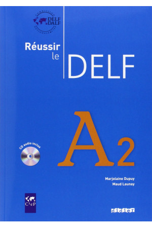 Reussir le DELF A2 Livre + CD* - DELF (A2) | Litterula