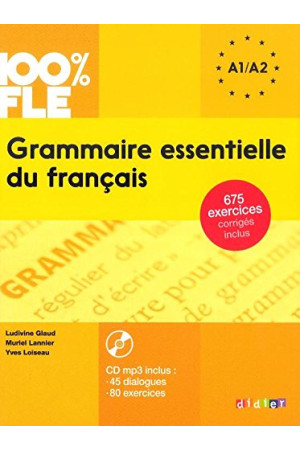Grammaire Essentielle du Francais A2 + CD* - Gramatikos | Litterula