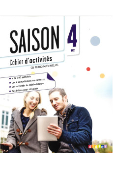 Saison 4 Cahier d'Activites + CD (pratybos)