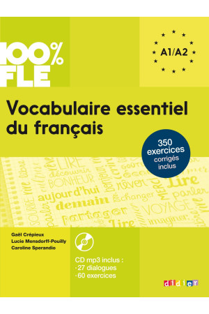 Vocabulaire Essentielle du Francais A2 + CD* - Žodyno lavinimas | Litterula