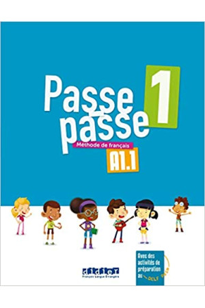 Passe-passe 1 Livre (vadovėlis) - Passe-passe | Litterula