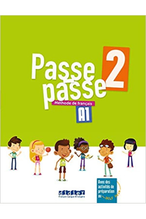 Passe-passe 2 Livre (vadovėlis) - Passe-passe | Litterula