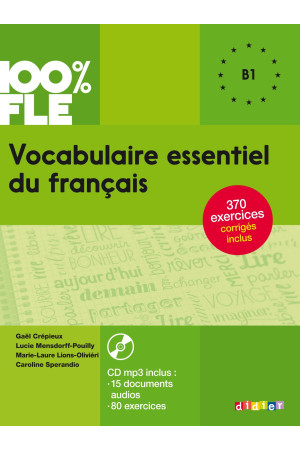 Vocabulaire Essentielle du Francais B1 + CD* - Žodyno lavinimas | Litterula