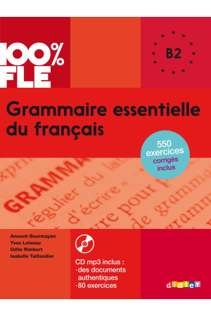 Grammaire Essentielle du Francais B2 + CD* - Gramatikos | Litterula