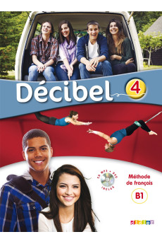 Decibel 4 Livre + CD & DVD (vadovėlis)*