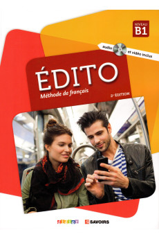 Edito B1 2018 Ed. Livre + DVD-ROM (vadovėlis)*