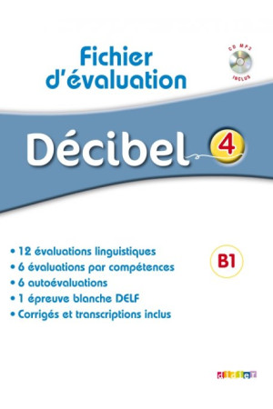 Decibel 4 Fichier Evaluation + CD - Decibel | Litterula
