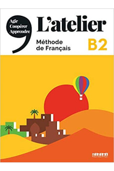 L'Atelier B2 Livre + DVD-ROM (vadovėlis)*