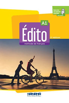 Edito A1 2e Ed. Livre + Didier FLE App (vadovėlis)