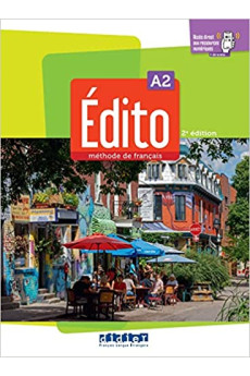 Edito A2 2e Ed. Livre + Didier FLE App (vadovėlis)