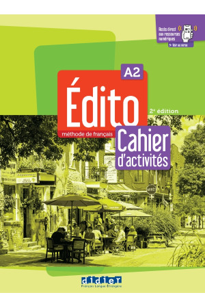 Niveau Edito A2 2022 Ed. Cahier + Didier FLE App (pratybos) - Niveau Edito 2022/2023 Ed. | Litterula