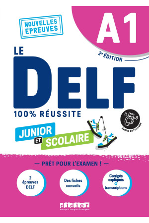 Le DELF A1 100 Reussite Junior et Scolaire 2Ed. 2022 Livre + Didier App - DELF (A1) | Litterula