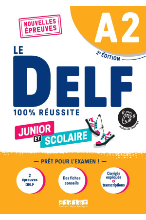 Le DELF A2 100 Reussite Junior et Scolaire 2Ed. 2022 Livre + Didier App - DELF (A2) | Litterula