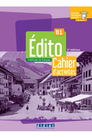 Niveau Edito B1 2023 Ed. Cahier + Didier FLE App (pratybos) - Niveau Edito 2022/2023 Ed. | Litterula