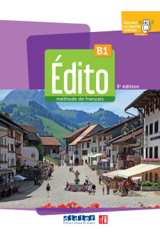 Edito B1 3e Ed. Livre + Didier FLE App (vadovėlis)