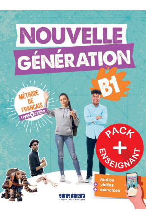 Nouvelle Generation B1 2023 Pack Numerique Enseignant - Nouvelle Generation | Litterula