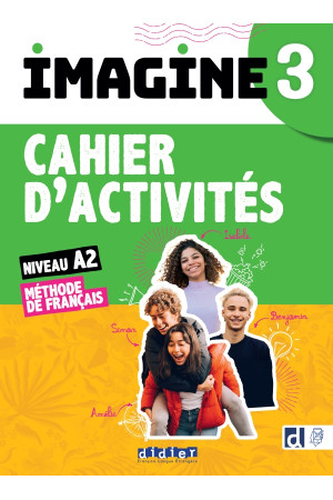 Imagine 3 A2 Cahier + Didier App (pratybos) - Imagine | Litterula