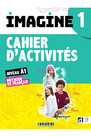 Imagine 1 Cahier d'Activites + Didier App (pratybos)